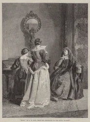 Musik, aus der Ausstellung der Royal Academy